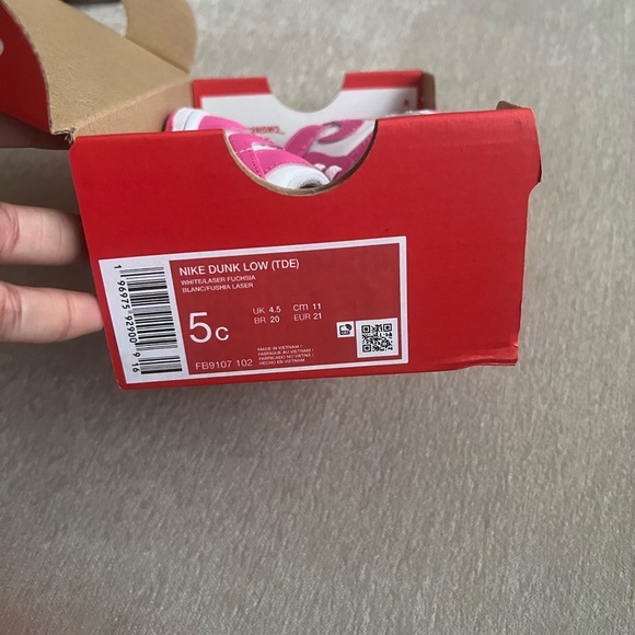 Nike dunk low pink 5C - Picture 2 of 4
